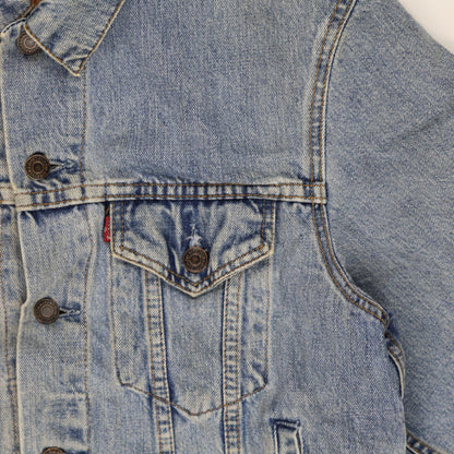 Levi's 70503-04 Vintage Blue Denim Trucker Jacket Small 100% Cotton