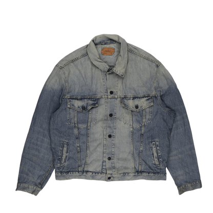 Levi's 70550 Vintage Light Blue Denim Trucker Jacket XXL Cotton Collared