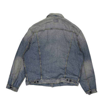 Levi's 70550 Vintage Light Blue Denim Trucker Jacket XXL Cotton Collared