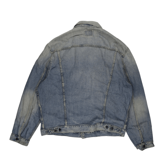 Levi's 70550 Vintage Light Blue Denim Trucker Jacket XXL Cotton Collared