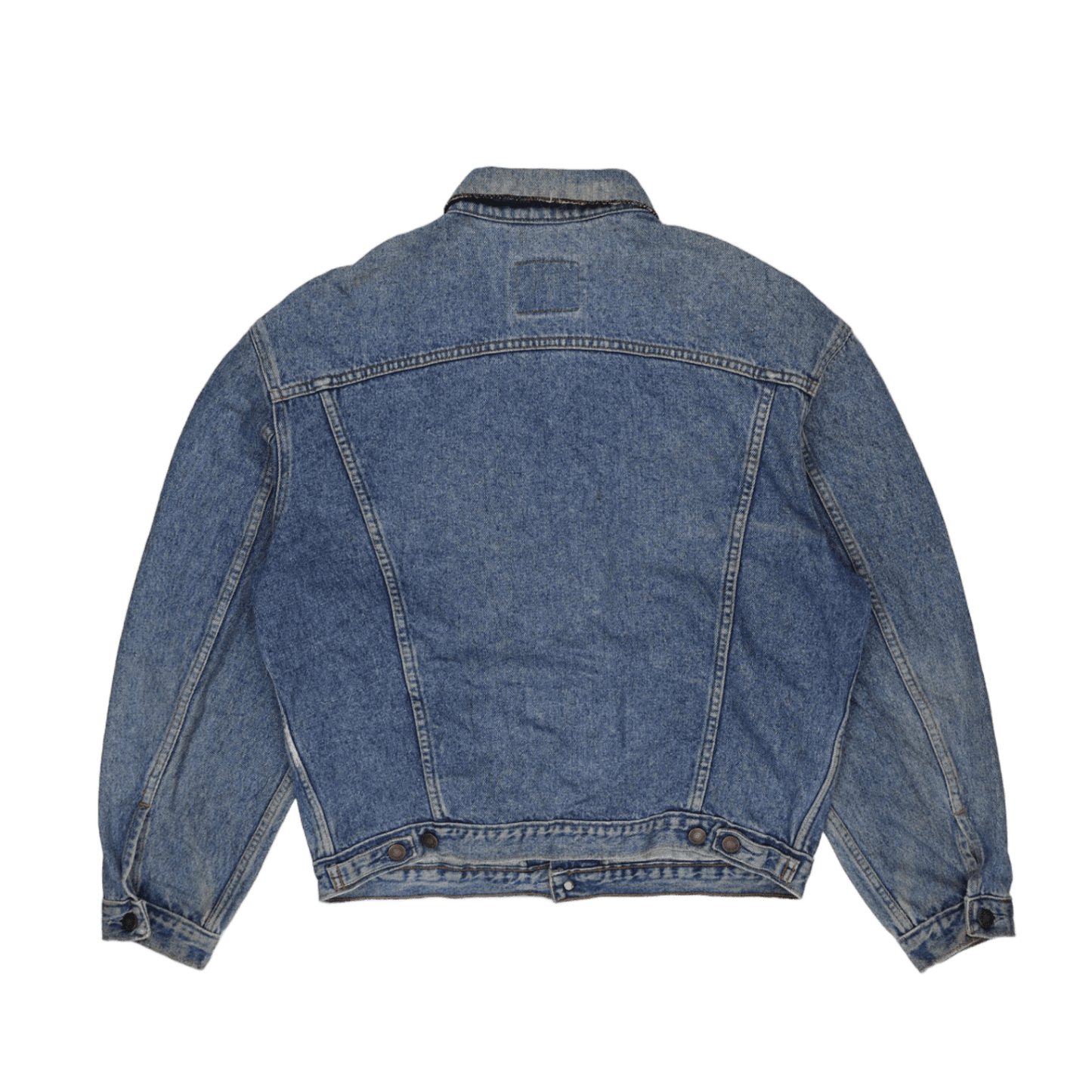 Levi's Vintage Blue Denim Trucker Jacket Men's Large Cotton
