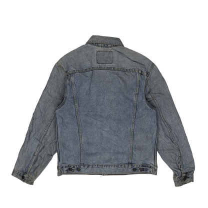 Levi's Vintage Light Blue Denim Trucker Jacket Men's Small 100% Cotton Collared