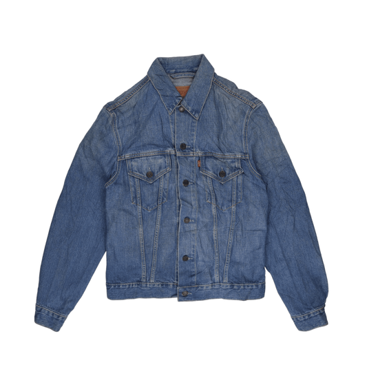 Levi's Vintage 70500-04 Blue Denim Trucker Jacket Large Cotton