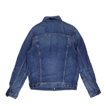 Levi's Vintage Blue Denim Jacket Medium 100% Cotton Collared