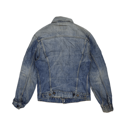 Levi's 70500 Denim Trucker Jacket Medium Blue Vintage 100 Percent Cotton Size M