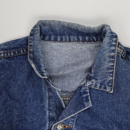 Levi's Vintage Blue Denim Trucker Jacket Large Cotton