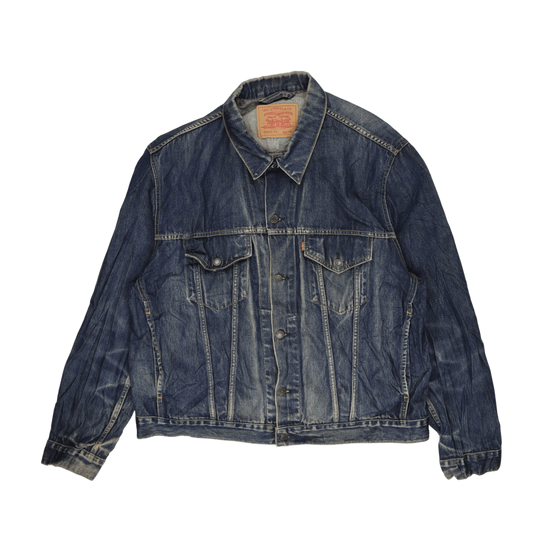 Levi Strauss & Co. Vintage Denim Trucker Jacket Blue XXL