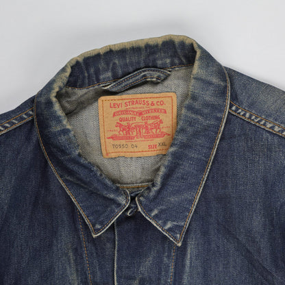 Levi Strauss & Co. Vintage Denim Trucker Jacket Blue XXL