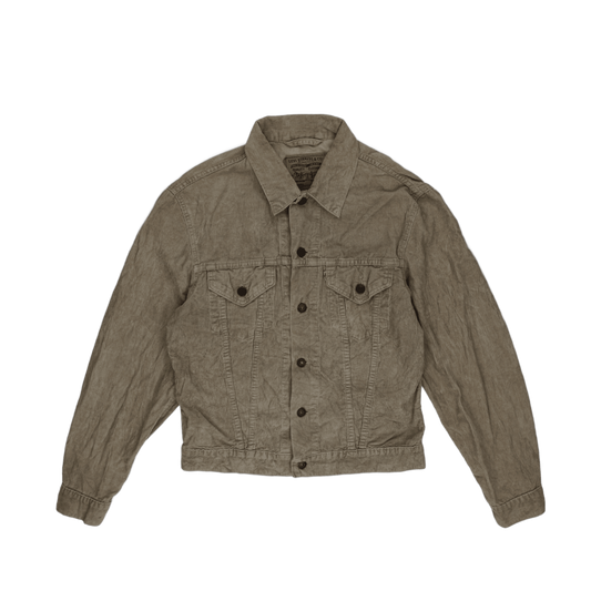 Levi's Vintage 70500 Corduroy Trucker Jacket Taupe Beige Large