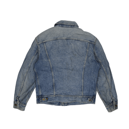 Lee Vintage Blue Denim Jacket Large Cotton Denim Collared