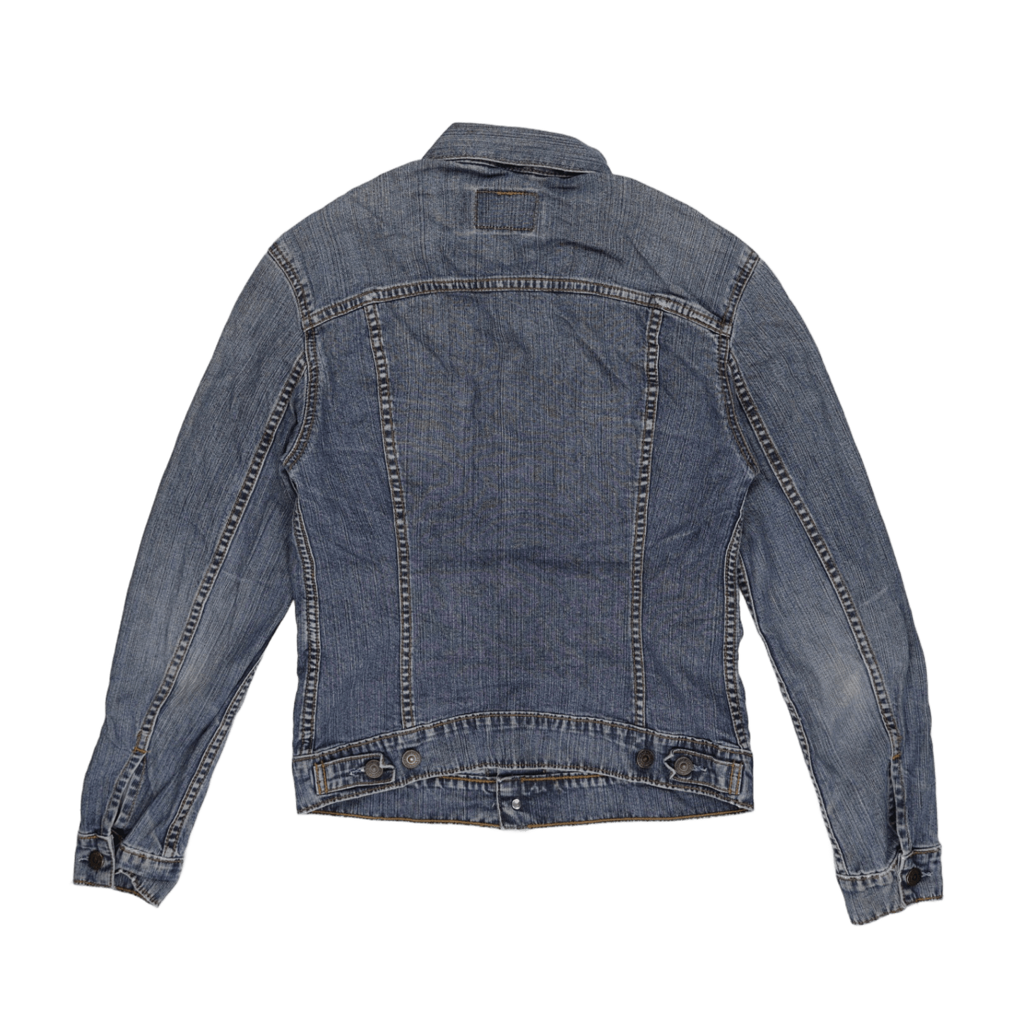 Levi Strauss & Co Vintage Women's Medium Blue Denim Trucker Jacket Cotton