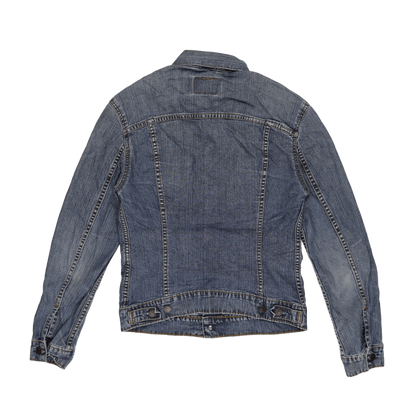 Levi Strauss & Co Vintage Women's Medium Blue Denim Trucker Jacket Cotton