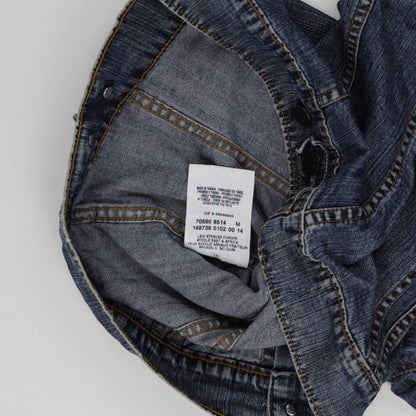 Levi Strauss & Co Vintage Women's Medium Blue Denim Trucker Jacket Cotton