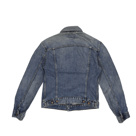 Levi's Vintage Medium Denim Trucker Jacket Blue Cotton Womens