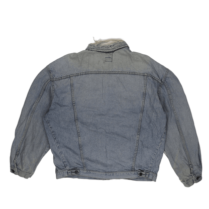 Lee Vintage Light Blue Denim Jacket Men Large Cotton