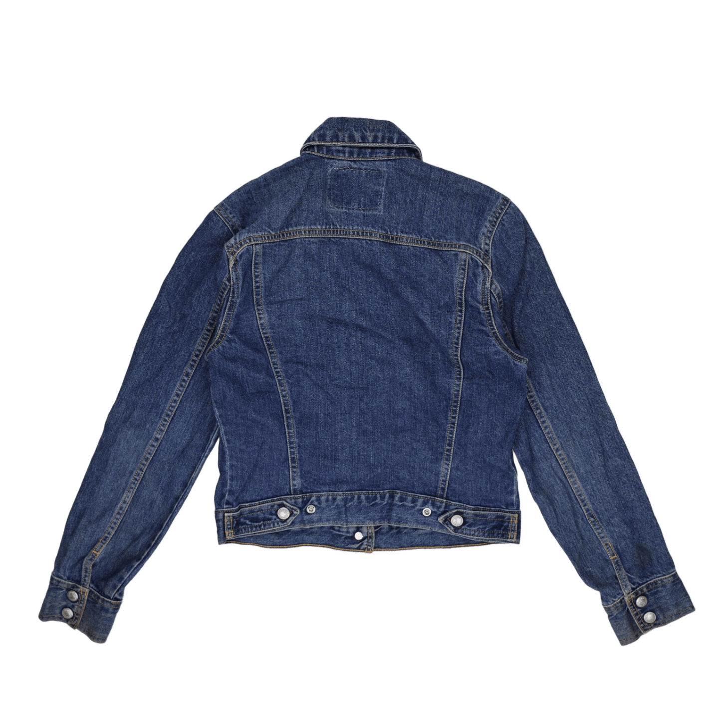 Levi's Vintage Blue Denim Trucker Jacket Women's Medium Cotton