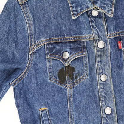Levi's Vintage Blue Denim Trucker Jacket Women's Medium Cotton