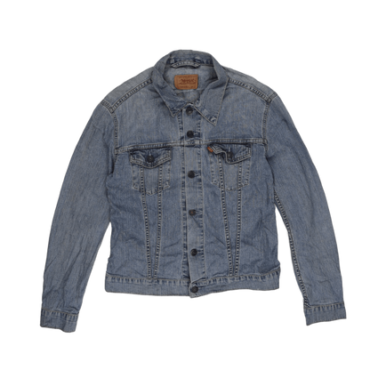 Levi's Vintage Light Blue Denim Jacket Women Size Large Cotton Collared