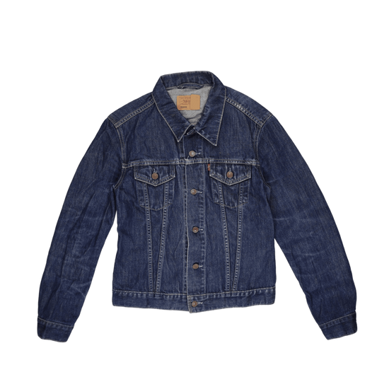 New Levi Strauss & Co Mens Denim Trucker Jacket Blue Medium