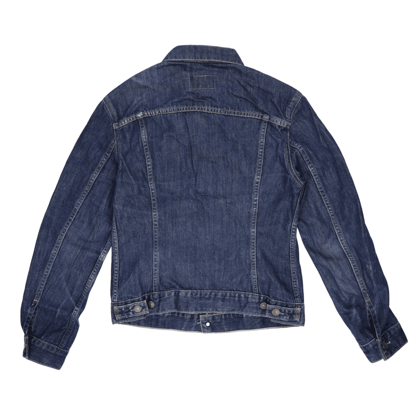 New Levi Strauss & Co Mens Denim Trucker Jacket Blue Medium
