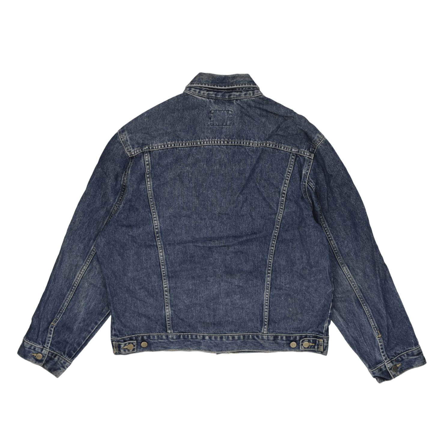 Lee Vintage Denim Jacket Blue XL 100 Percent Cotton Collared