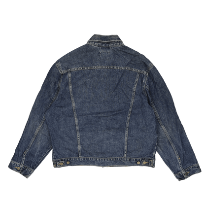 Lee Vintage Denim Jacket Blue XL 100 Percent Cotton Collared