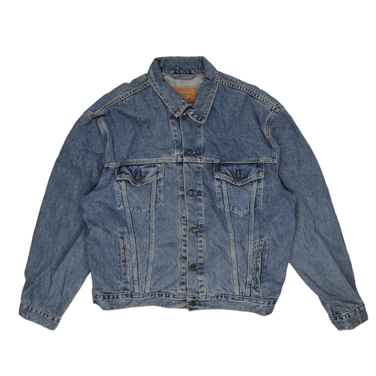 Levi's Vintage Blue Denim Trucker Jacket XXL Cotton