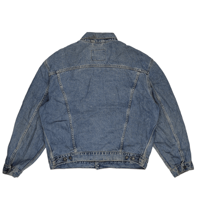Levi's Vintage Blue Denim Trucker Jacket XXL Cotton