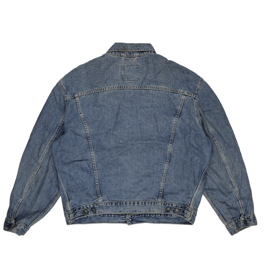 Levi's Vintage Blue Denim Trucker Jacket XXL Cotton