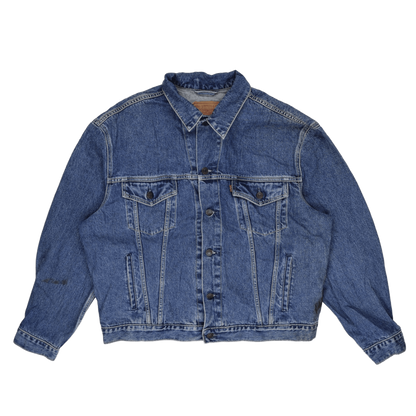 Levi's Vintage Denim Trucker Jacket Blue XX Large Cotton