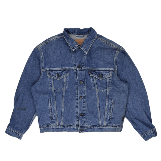 Levi's Vintage Denim Trucker Jacket Blue XX Large Cotton