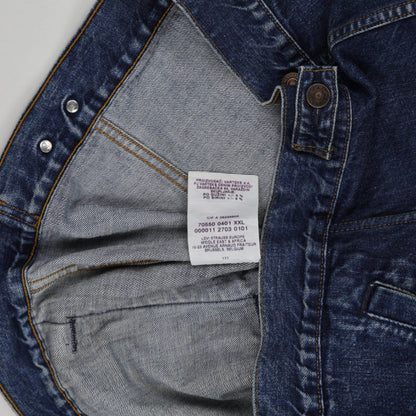 Levi's Vintage Denim Trucker Jacket Blue XXL Cotton