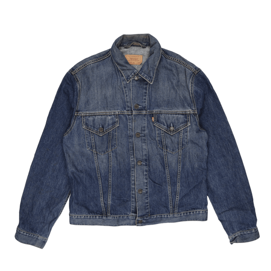 Levi's Vintage 70500 Denim Trucker Jacket Blue XXL Cotton