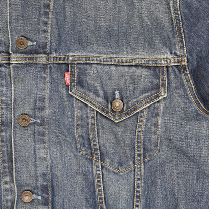 Levi's Vintage 70500 Denim Trucker Jacket Blue XXL Cotton