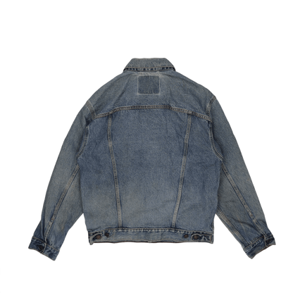Levi's Vintage Blue Denim Trucker Jacket Large Cotton