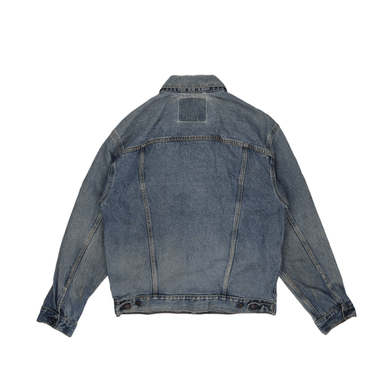 Levi's Vintage Blue Denim Trucker Jacket Large Cotton