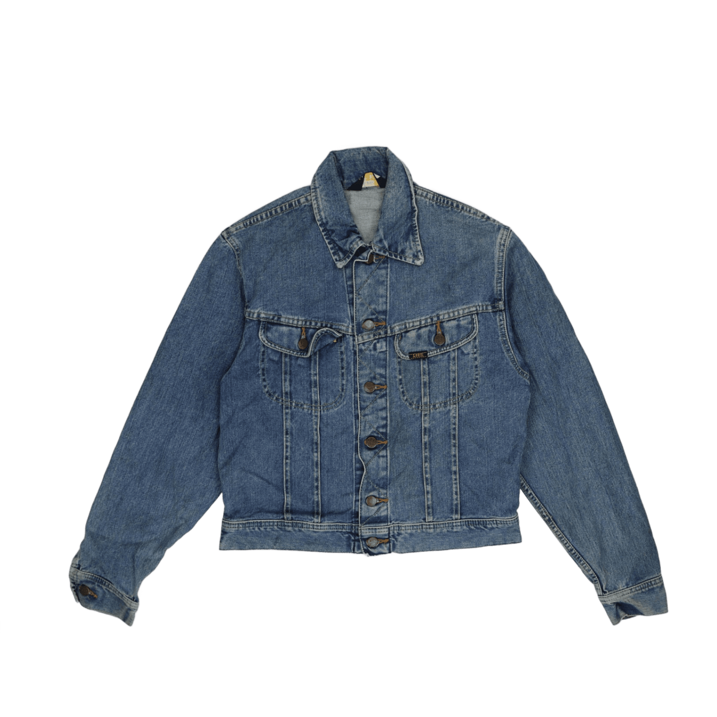 Lee 101-J Vintage Denim Jacket Blue Small Cotton Trucker