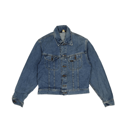 Lee 101-J Vintage Denim Jacket Blue Small Cotton Trucker