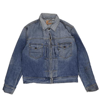 Levi's Vintage Blue Denim Trucker Jacket XL Cotton