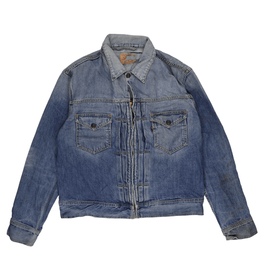 Levi's Vintage Blue Denim Trucker Jacket XL Cotton