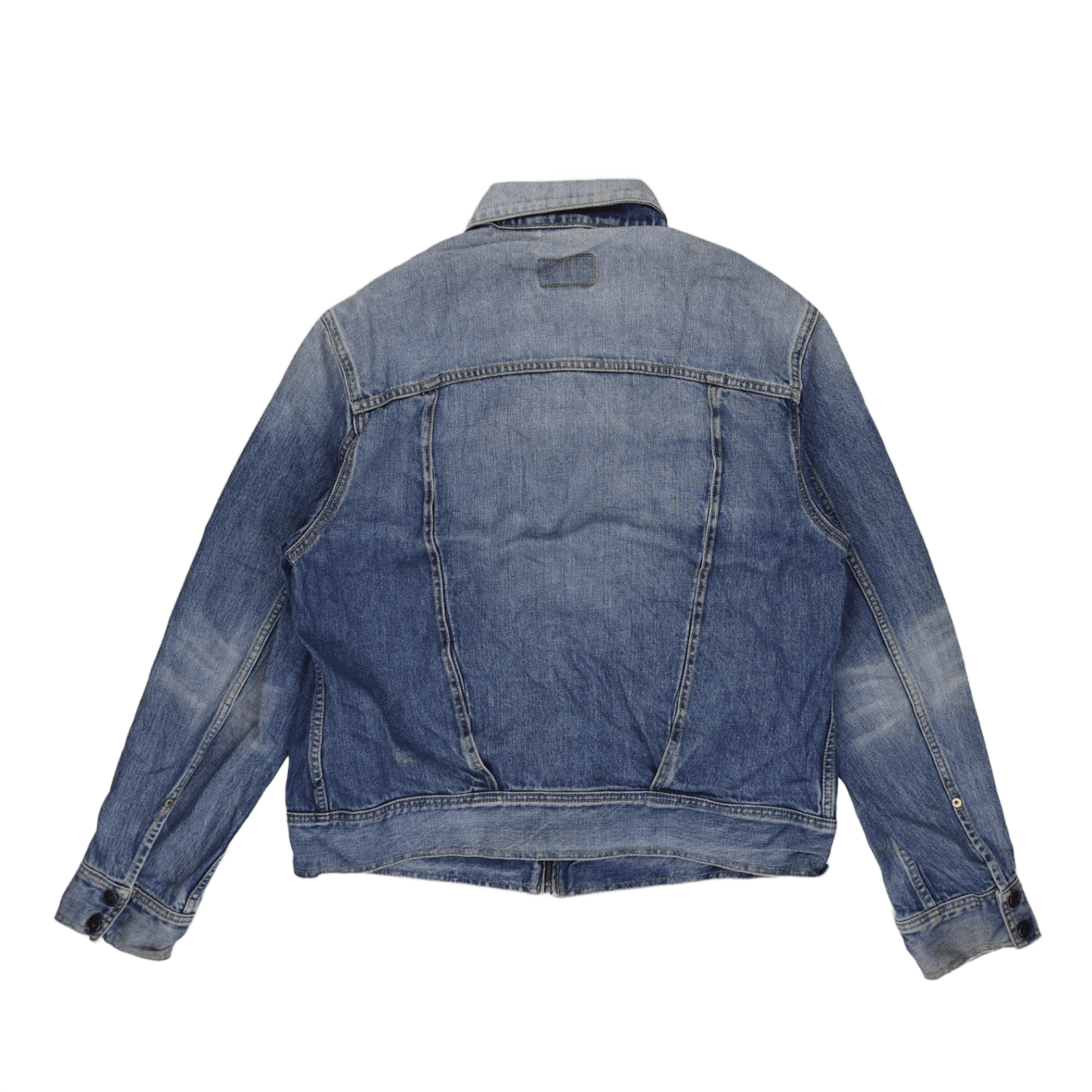 Levi's Vintage Blue Denim Trucker Jacket XL Cotton