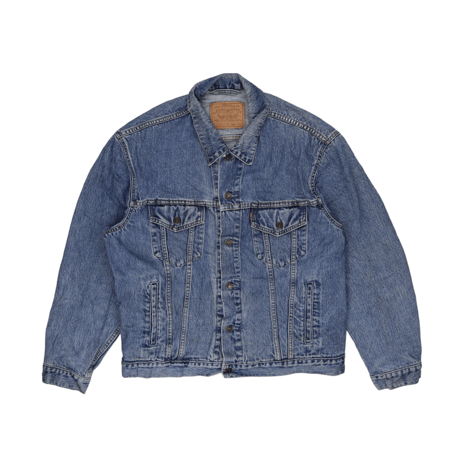 Levi's 70503-02 Vintage Denim Trucker Jacket Blue XL Cotton