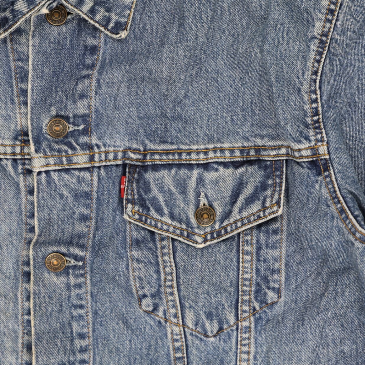 Levi's 70503-02 Vintage Denim Trucker Jacket Blue XL Cotton
