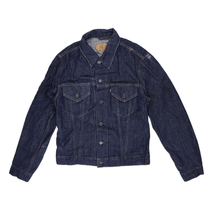 Levi's 70600 Trucker Jacket Indigo Blue Large Cotton Denim Vintage