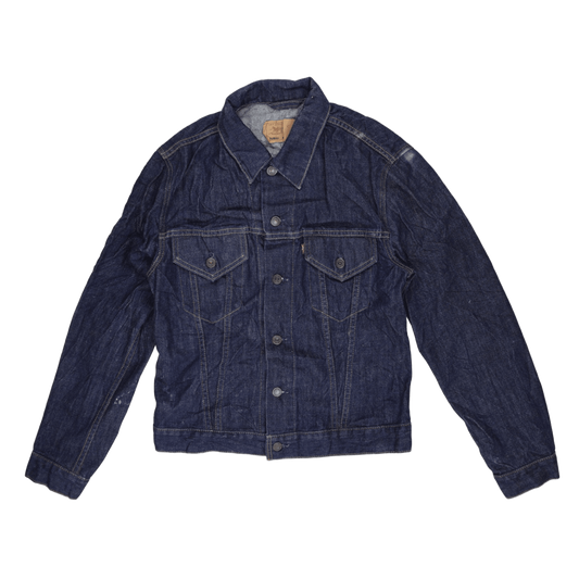 Levi's 70600 Trucker Jacket Indigo Blue Large Cotton Denim Vintage
