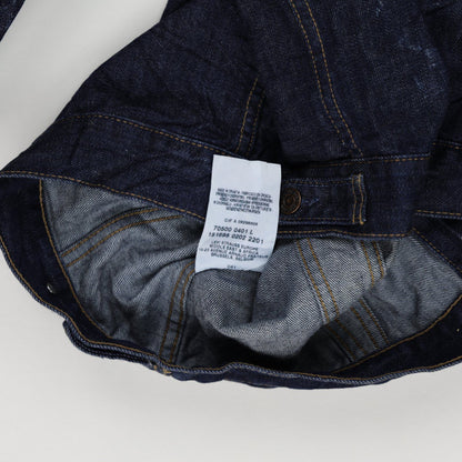 Levi's 70600 Trucker Jacket Indigo Blue Large Cotton Denim Vintage