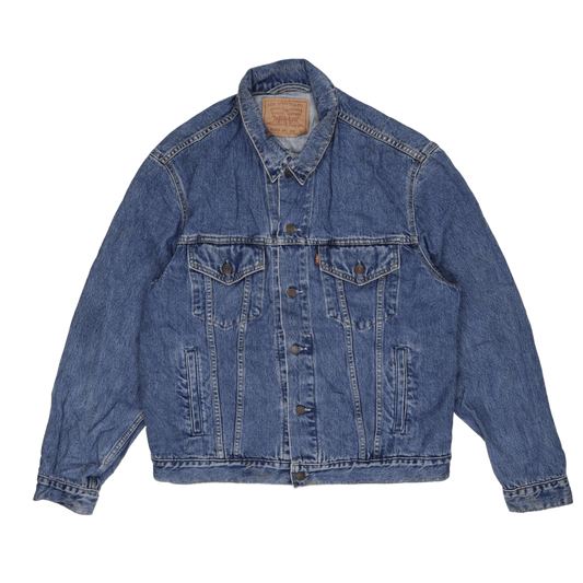 Levi's Vintage Blue Denim Trucker Jacket 70503 XL Cotton