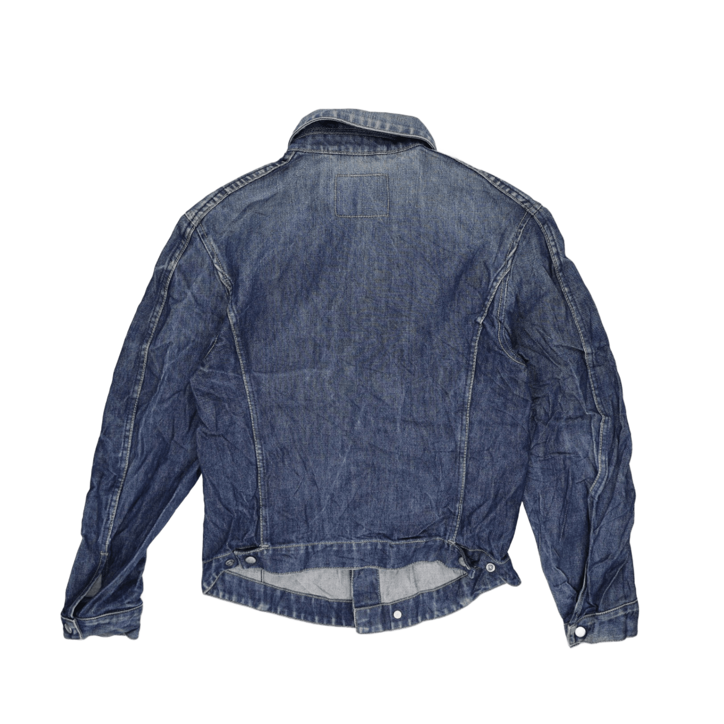 Levi's Vintage Denim Jacket Blue Small Cotton Collared
