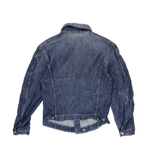 Levi's Vintage Denim Jacket Blue Small Cotton Collared