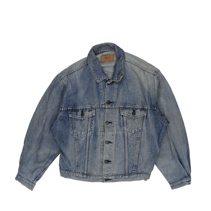 Levi's Vintage Stonewash Blue Denim Trucker Jacket Size Large
